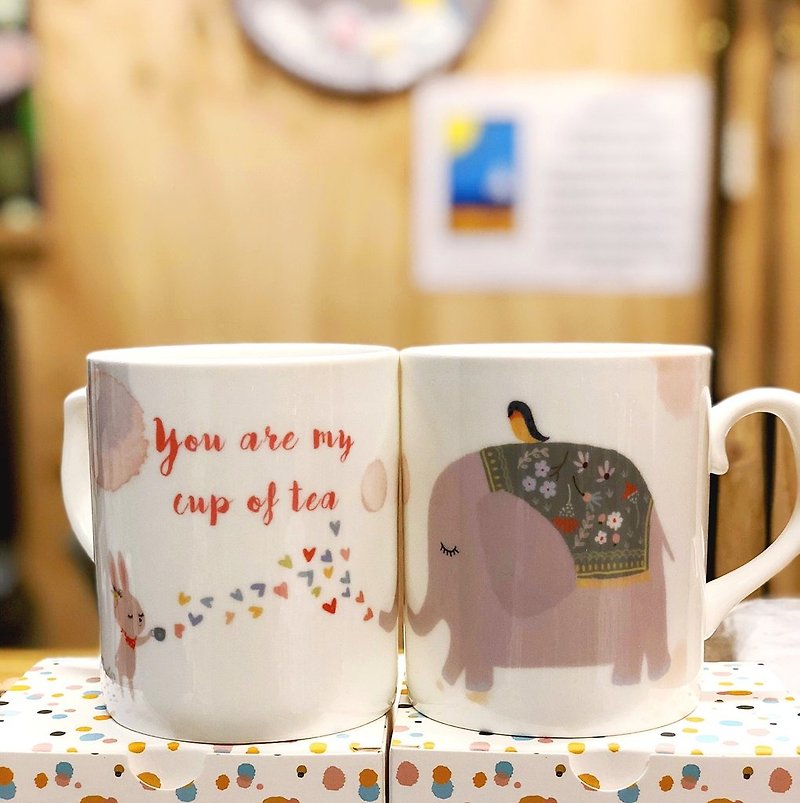 Mug - You Are My Cup Of Tea - Mugs - Pottery Multicolor