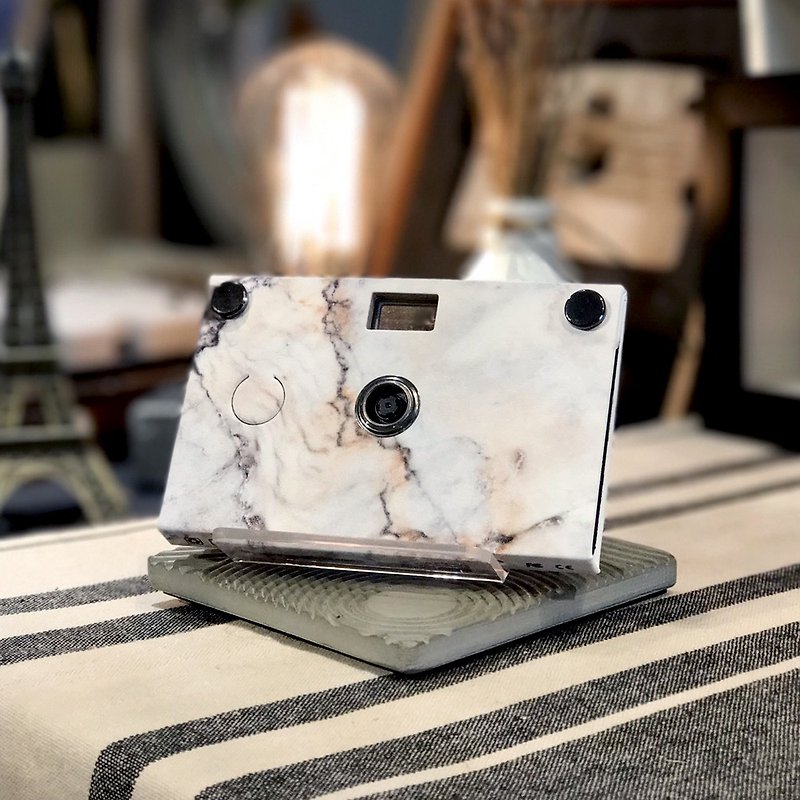 Paper Shoot paper camera, Stone Pattern - Calacatta Gold( 800MP Resolution) - Cameras - Paper White