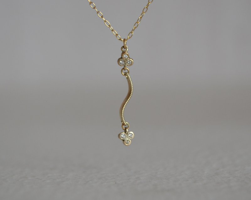 Punto Necklace 2 - 項鍊 - 其他金屬 