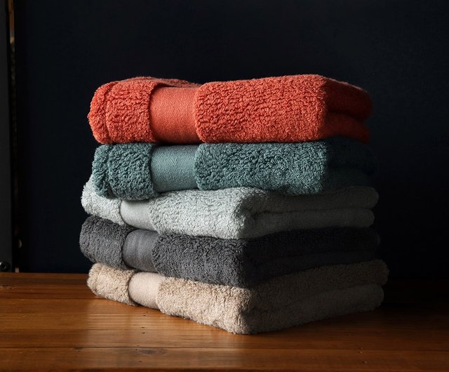 Japanese Momoyuki] Japan-made Imabari extra long cotton bath towel - 8  colors in total - Shop loveiizakka Towels - Pinkoi