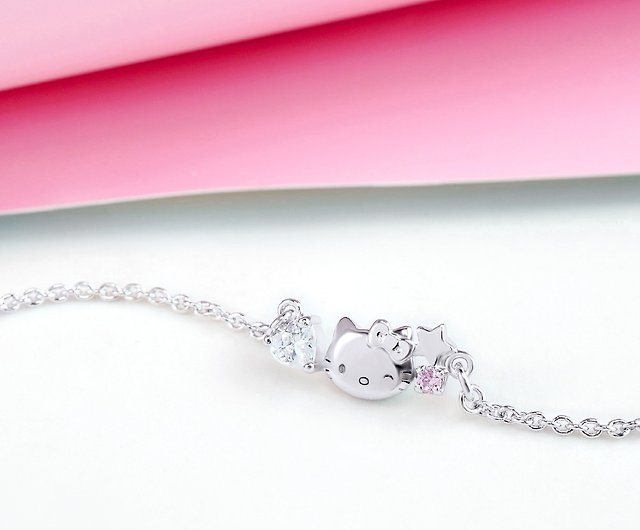 New Sanrio Hello Kitty Pandora Bracelets 925 Sterling Silver