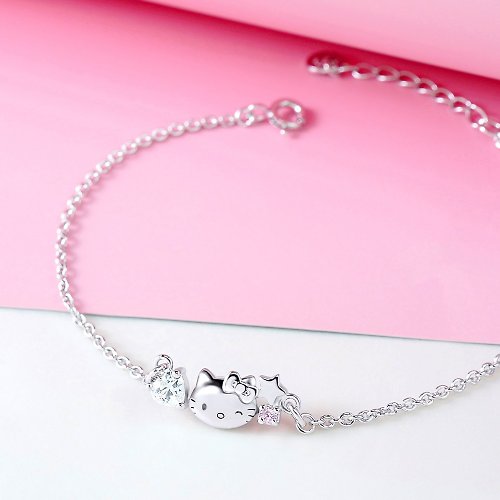 Love&Peace Series-Hello Kitty Hello Kitty Sterling Silver Bracelet