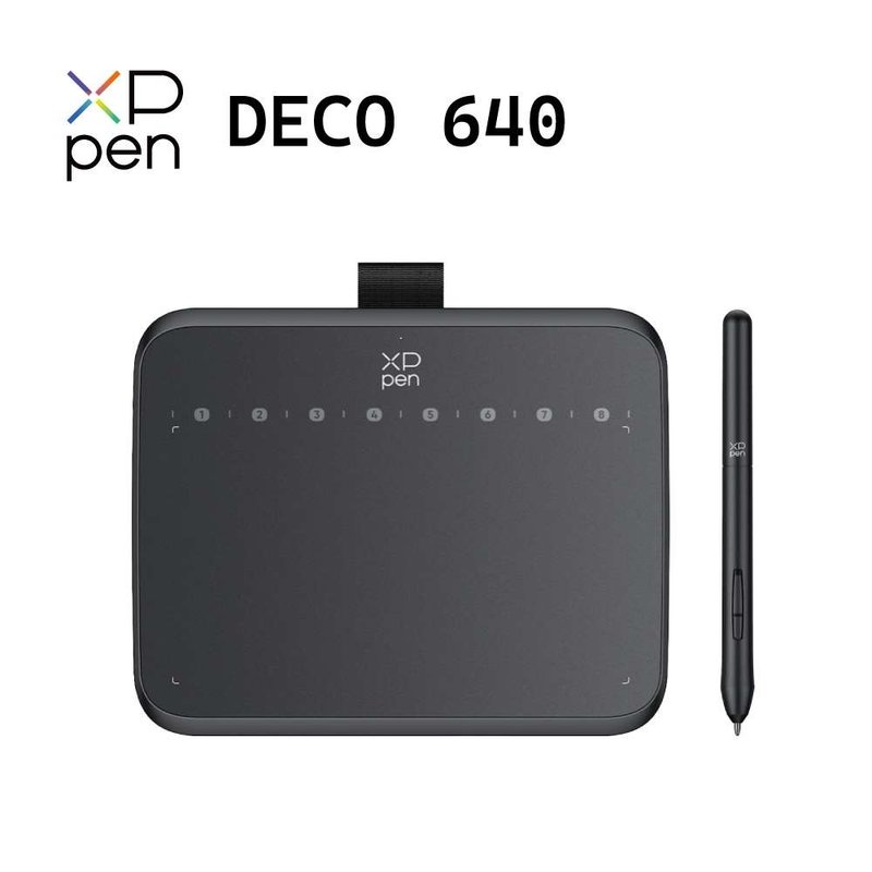 Deco 640 16K pressure sensitive drawing tablet - Gadgets - Plastic 