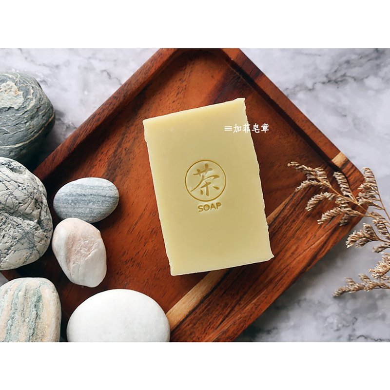 【皂章B02】茶字章 單字章 茶葉皂章 Acrylic Soap Stamp - 蠟燭/香氛/手工皂 - 壓克力 