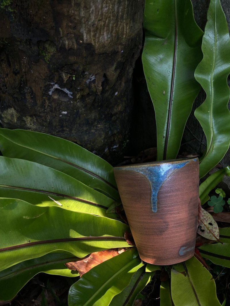 霧面結晶藍釉茶杯 IV - 茶壺/茶杯/茶具 - 陶 