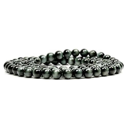 正佳珠寶 Gemsrich Jewelry 【正佳珠寶】陽起石 貓眼陽起石 5.8-6.2mm 陽起石三圈手珠