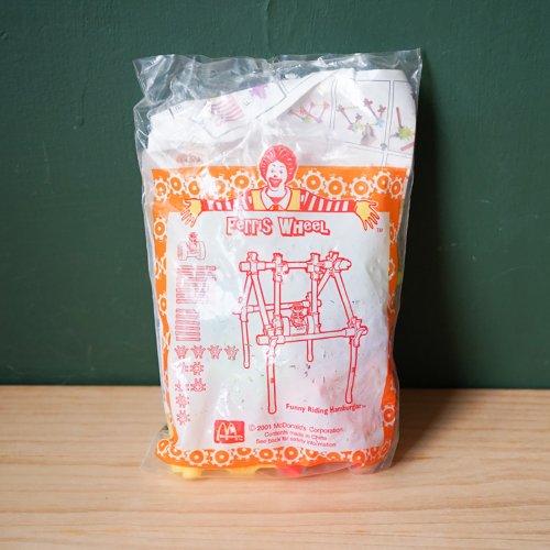 北極二手雜貨 【北極二手雜貨】絕版 2001 麥當勞漢堡神偷鞦韆 玩具 公仔 擺飾
