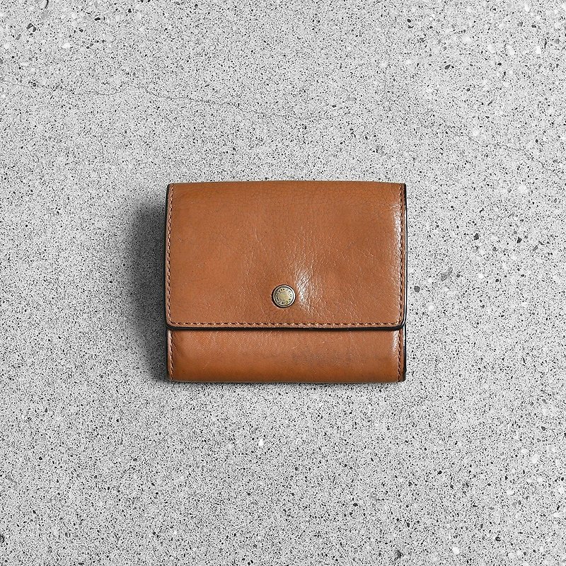 Vintage Coach Wallet - กระเป๋าสตางค์ - หนังแท้ สีนำ้ตาล