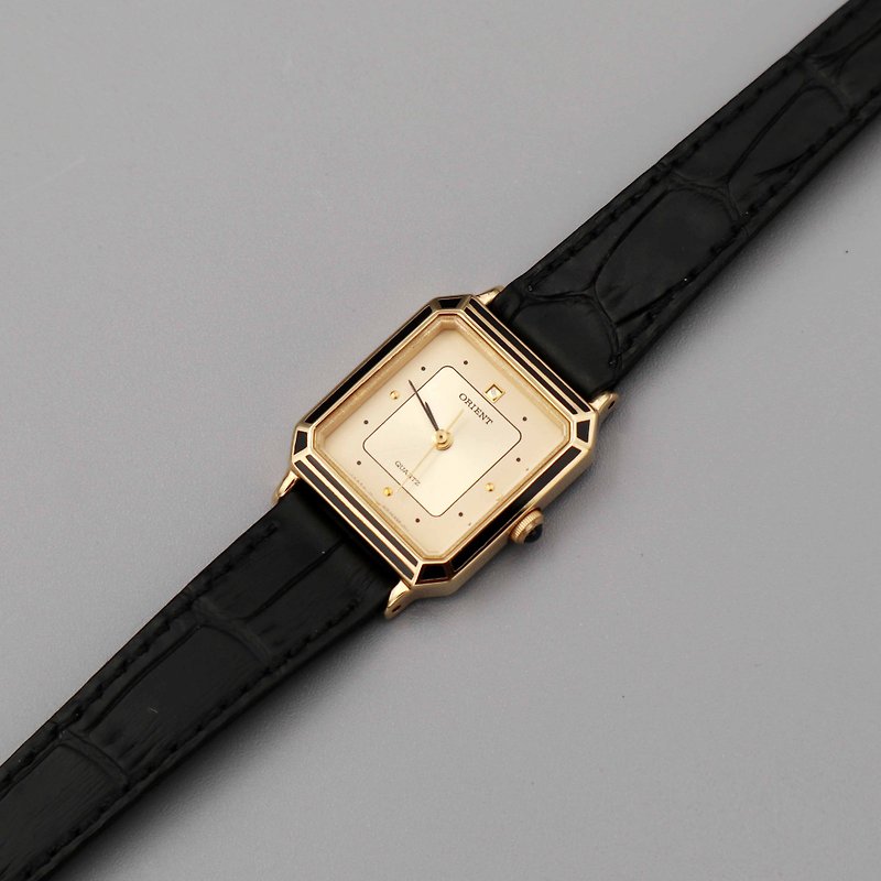 ORIENT 東方錶 1970's 全新庫存高級珐瑯石英錶 - 女錶 - 其他材質 