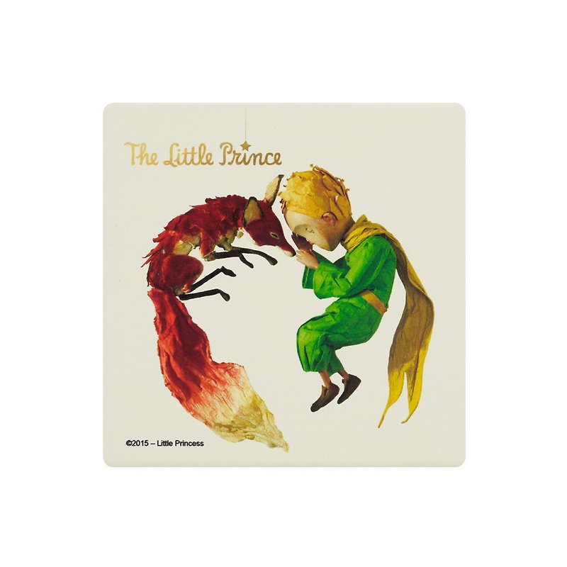 Little Prince Movie License - Suction Cup Pad - ที่รองแก้ว - ดินเผา สีส้ม
