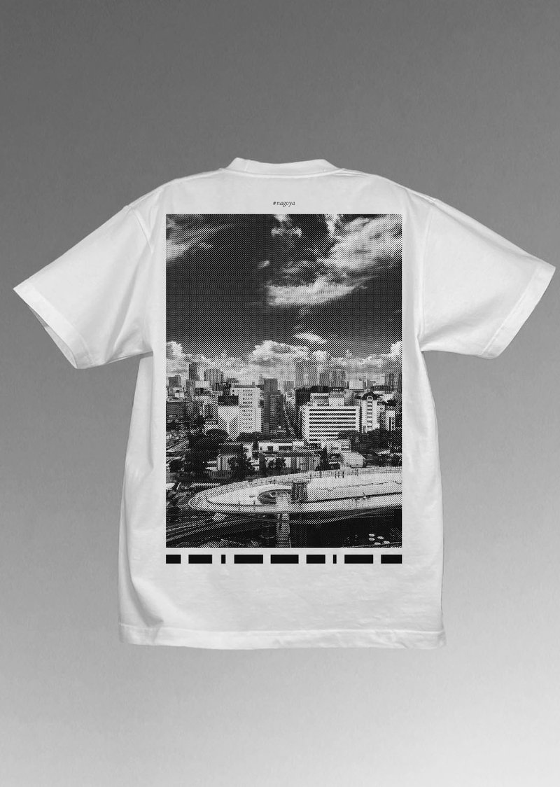 Tシャツ | 名古屋NAGOYA_01 - 女 T 恤 - 棉．麻 白色