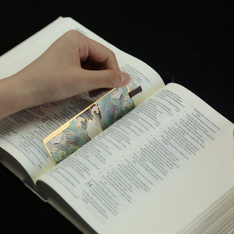 紅海分開 鏤空金屬書簽創意精緻禮物 - 書籤 - 其他金屬 