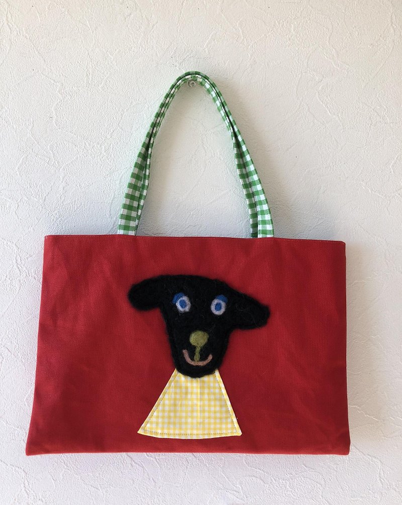Dog bag - Handbags & Totes - Cotton & Hemp 