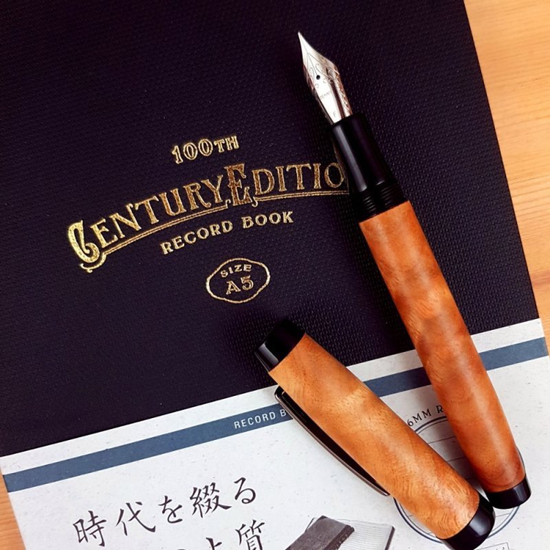 【木曜】手工木質鋼筆 金絲楠木 緬甸花梨木 - 鋼筆 - 木頭 