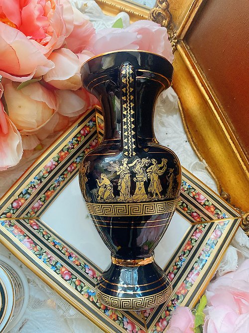 アンティークギリシャセラミック花瓶 - 花瓶
