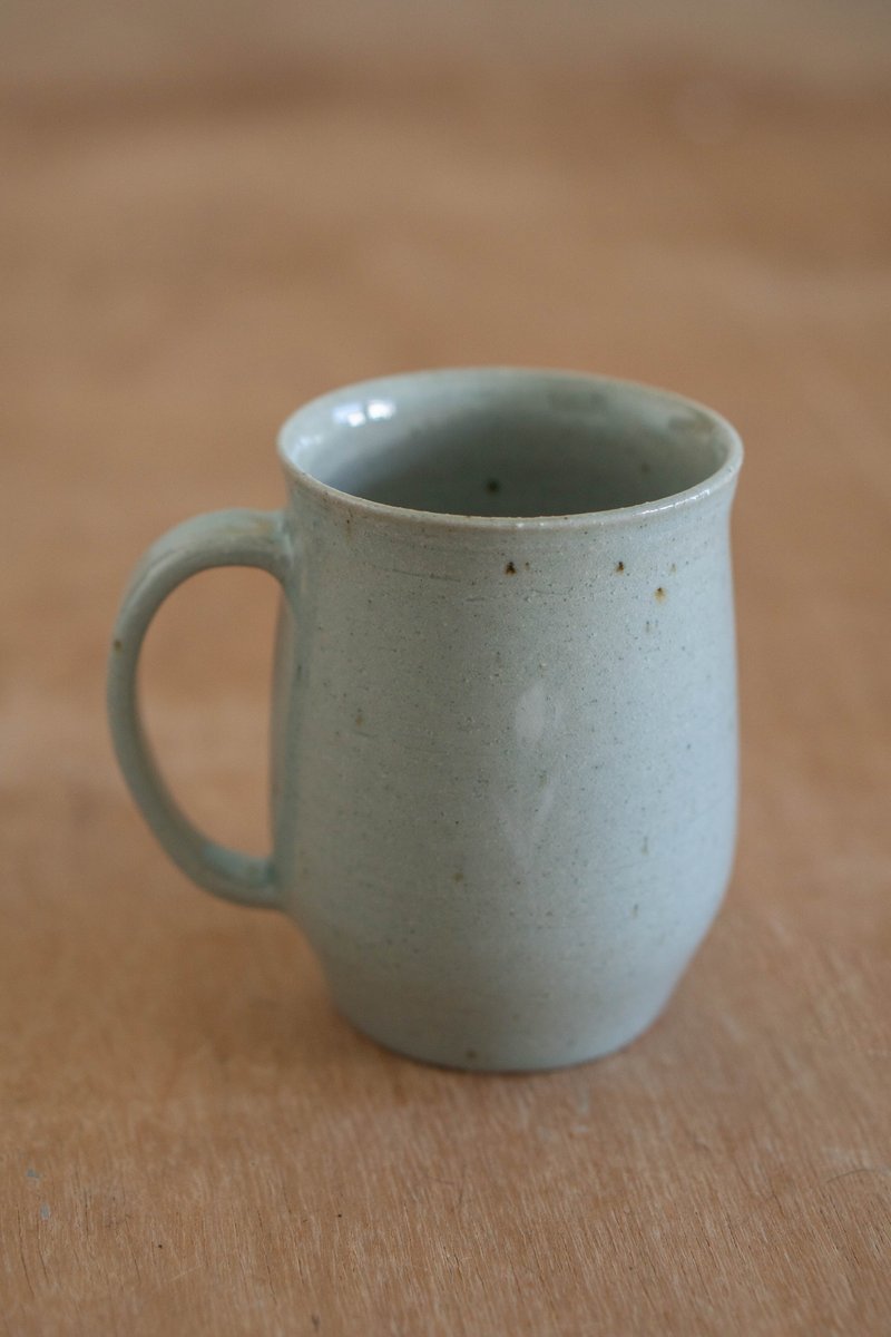 Ash grey mug | coffee mug - Mugs - Pottery Gray