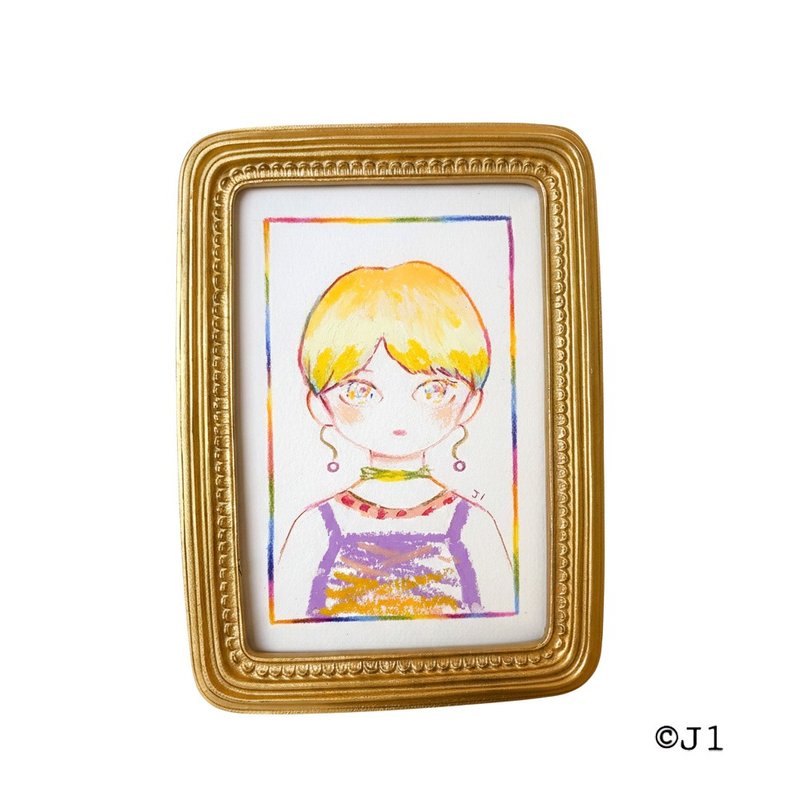 客製手繪似顏繪 / 原作插畫 A6&A5  / 不含框 / 紀念推薦 - 似顏繪/人像畫 - 紙 