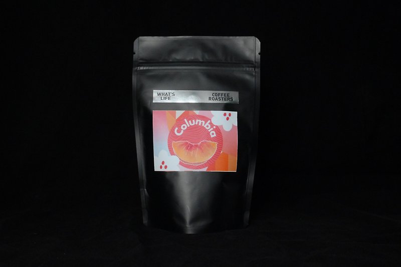 【淺焙精品咖啡豆】哥倫比亞 荷西 薩拉查 粉紅波旁 100G 白花水 - 咖啡/咖啡豆 - 紙 黑色