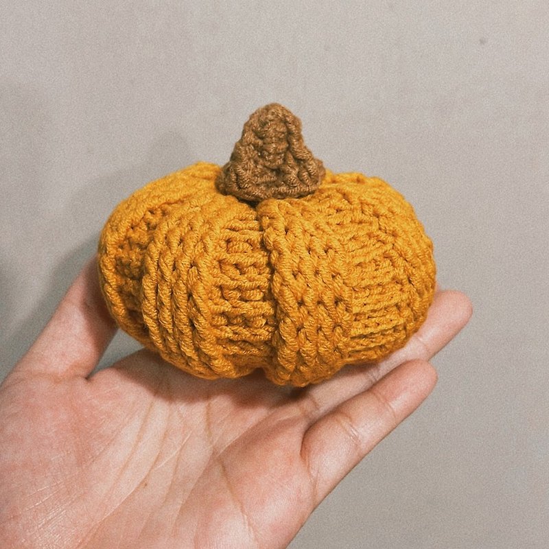 手かぎ針編み - ハロウィンにかぼちゃを作ろう! クリエイティブドール/ホームデコレーション - 人形・フィギュア - コットン・麻 オレンジ