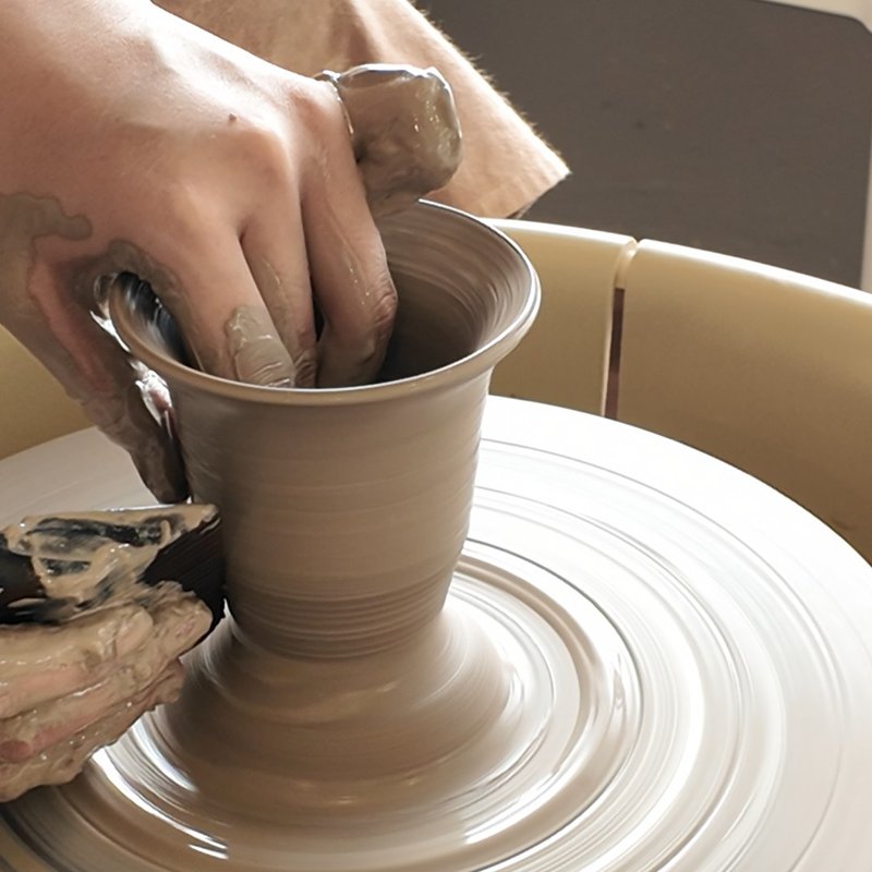 手拉坏 陶藝體驗 下單前請先私訊 確認上課時間 - 陶藝/玻璃 - 陶 