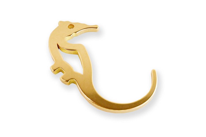 【抗菌 | 禮物】 零接觸多功能工具匙 | 日本製造 | 預防感染 - 鑰匙圈/鑰匙包 - 銅/黃銅 金色