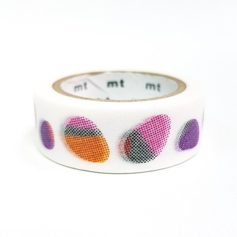mt Deco Masking Tape / Stone - Red (MT01D440) / 2019SS - Washi Tape - Paper Multicolor