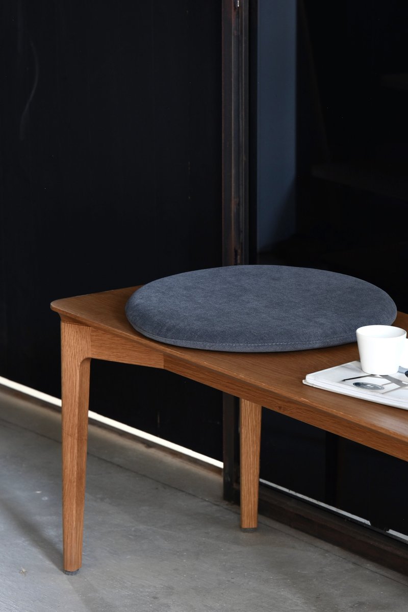 Ø41 zipper removable and washable round seat cushion - ของวางตกแต่ง - ไฟเบอร์อื่นๆ 