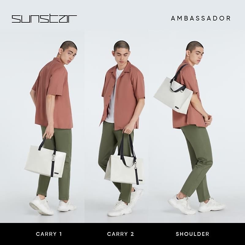 Ambassador Sunstar White Color ll - Handbags & Totes - Other Materials 
