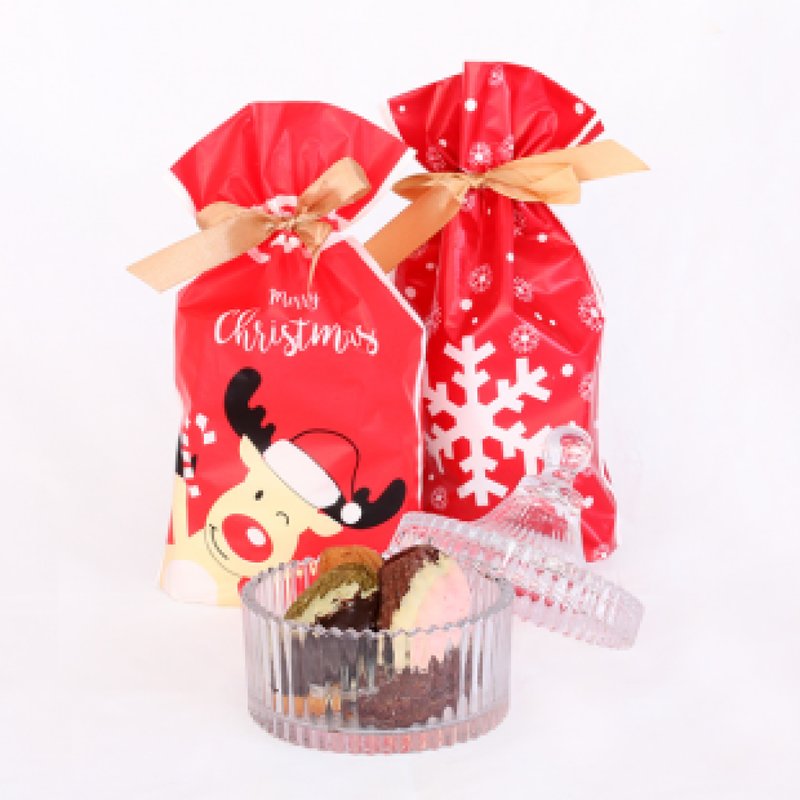 【伊甸台中迦南園】聖誕節 瑪德蓮禮袋6入 11/20後出貨 - 零食/點心 - 其他材質 多色
