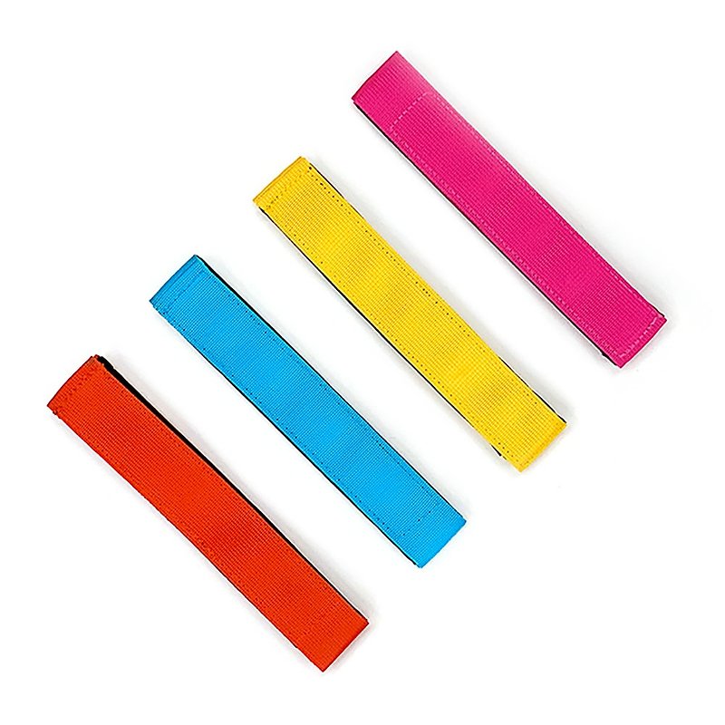 Side open Velcro webbing (please note: peach / yellow / blue / orange) a set of 2 - Other - Nylon Multicolor