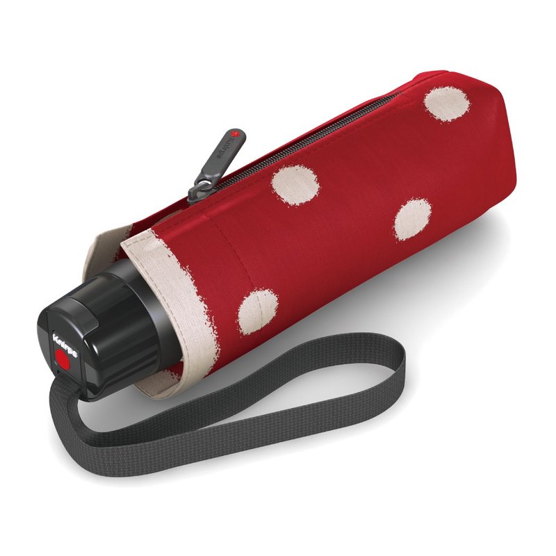 【Knirps German Red Dot Umbrella】T.010 Ultra Short 50% Off Umbrella-Dot Art Red - ร่ม - เส้นใยสังเคราะห์ หลากหลายสี