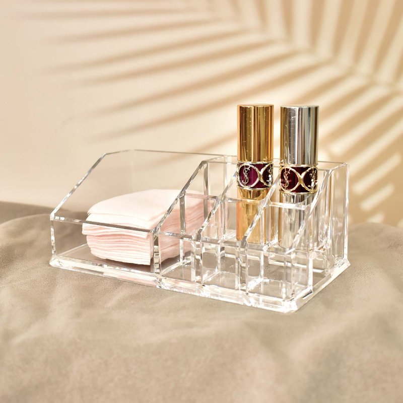 Clear Acrylic Cosmetics Organizer - Storage - Acrylic Transparent