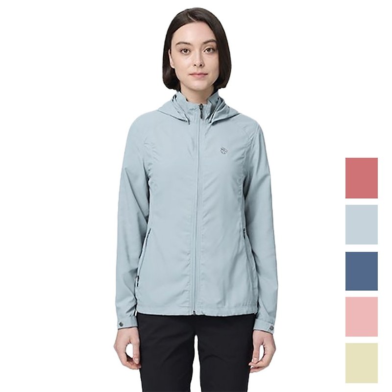 [Wildland] Cool anti-UV light protective jacket for women W1915 - เสื้อแจ็คเก็ต - เส้นใยสังเคราะห์ หลากหลายสี