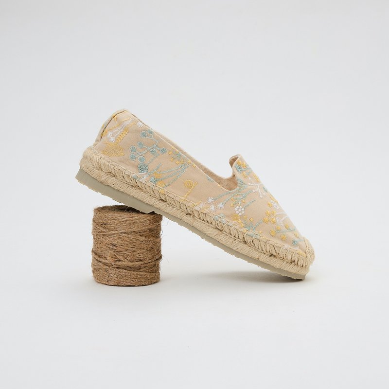 One Shoe Espadrilles Classic - รองเท้าลำลองผู้หญิง - ผ้าฝ้าย/ผ้าลินิน สีส้ม