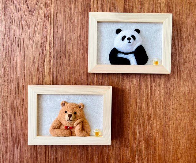 体験・アクティビティ】羊毛フェルト立体絵画/フォトフレーム