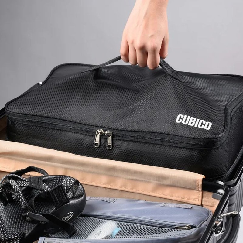 CUBICO compression storage bag - กล่องเก็บของ - วัสดุอื่นๆ สีดำ