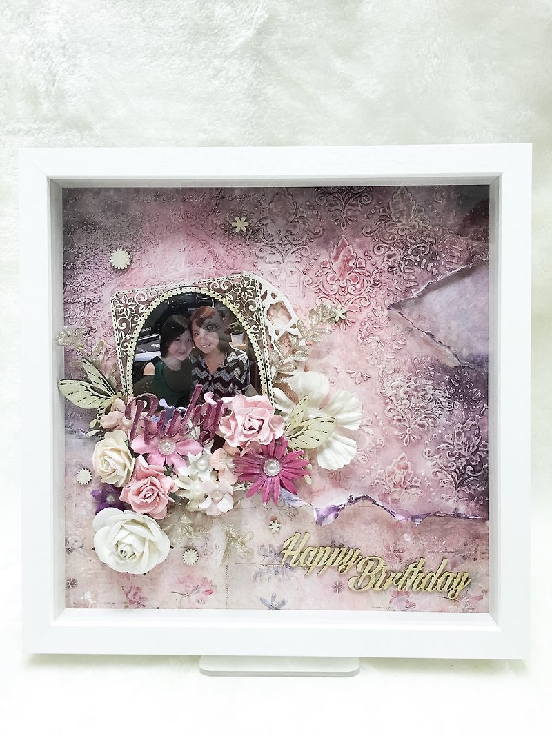 Mixed Media Photo Frame - Photography Collections - Paper 