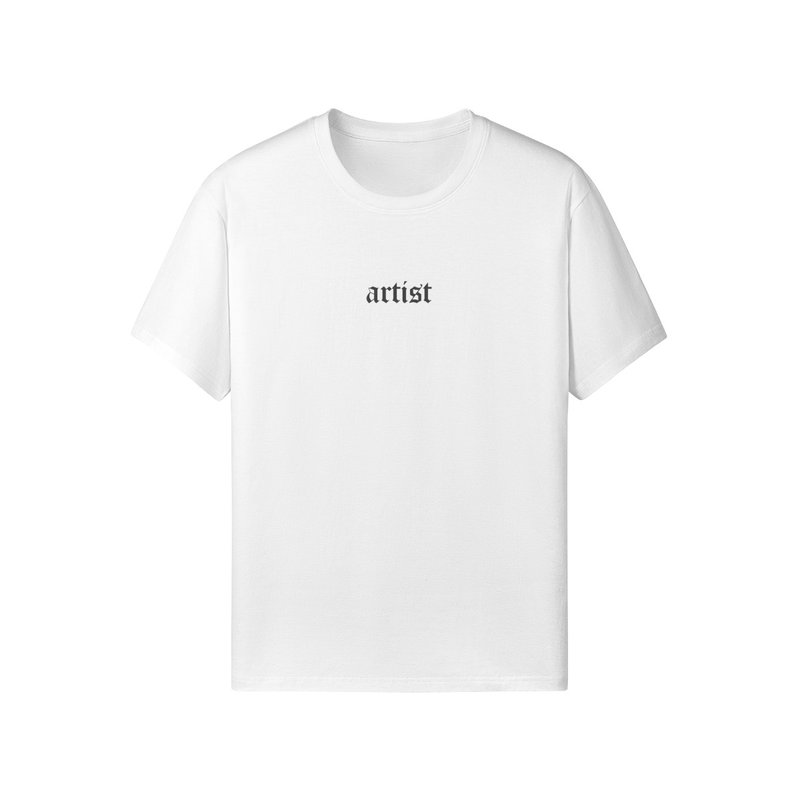Artist T-Shirt - 帽T/大學T - 棉．麻 多色