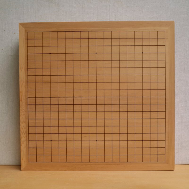 客製-檜木十九路棋盤 - 桌遊/卡牌 - 木頭 透明
