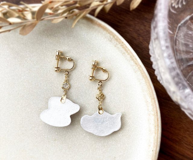 BreakfastTea earring 紅茶ティーポットとカップのイヤリング・ピアス