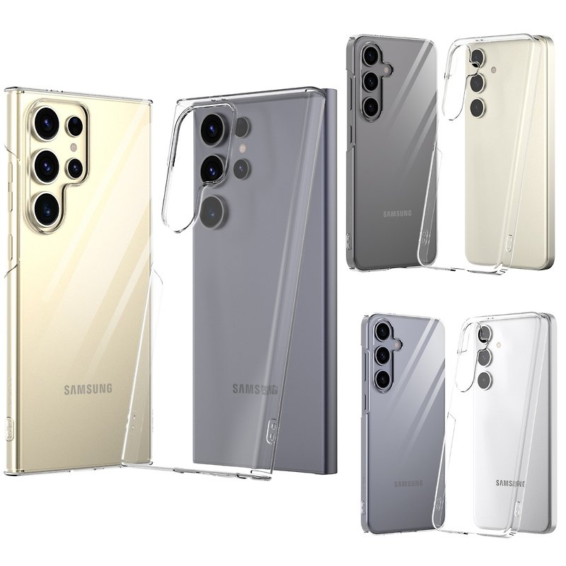 韓製 araree Nukin 高清亮面硬殼 Galaxy S24 系列 - 手機殼/手機套 - 塑膠 透明