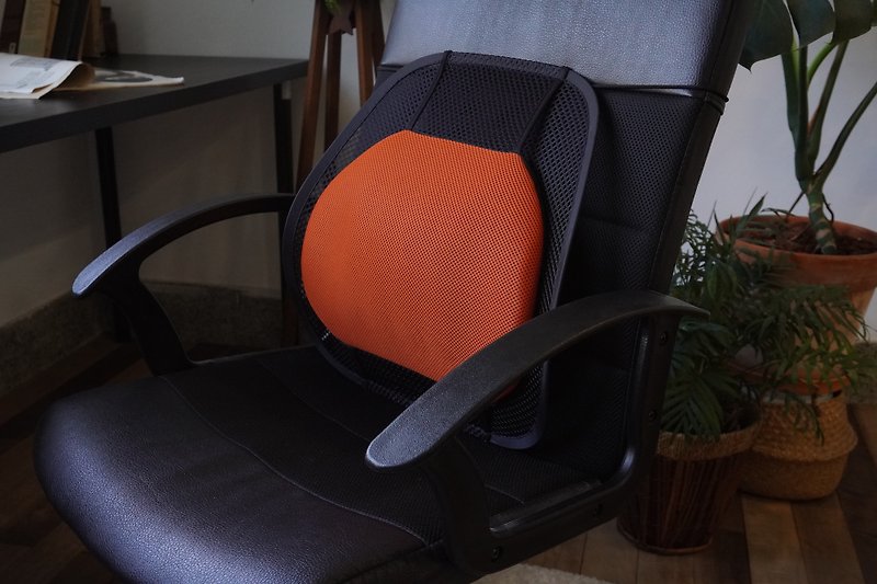 AC RABBIT Steel Ring Mesh Back Air Cushion Lumbar Support Pad [Airtight Model] Ergonomic Lumbar/Air Cushion - Pillows & Cushions - Other Man-Made Fibers Multicolor