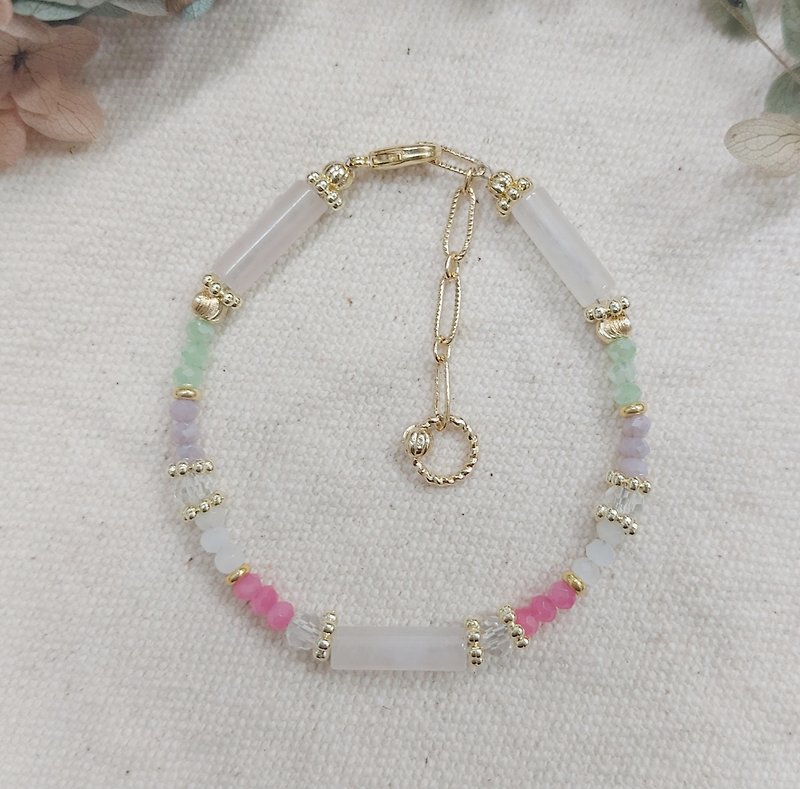 YU-CIAO Colorful Love- Hidden (Pink Quartz) - Bracelets - Semi-Precious Stones 