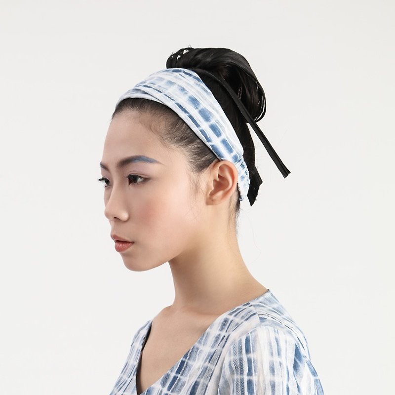 Sky Blue Headband - Hair Accessories - Cotton & Hemp Blue