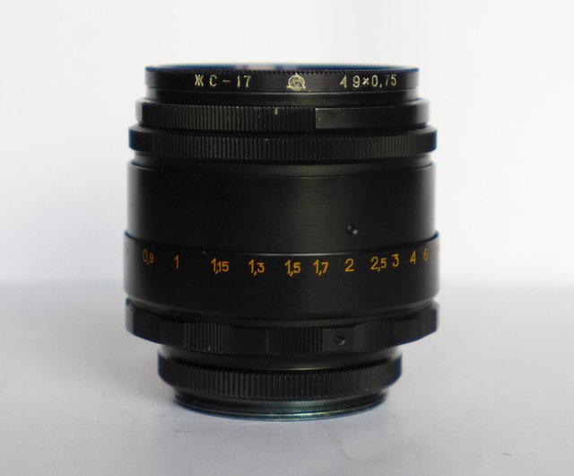 ZhS-17 49mm イエロー レンズ フィルター 49.5x0.75 49x0,75