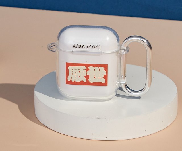 A/DA 世界に疲れた人生 透明 Airpods ケース - ショップ TOYSELECT