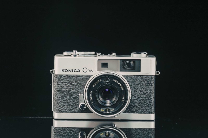 KONICA C35 #9585 #135底片相機 - 相機/拍立得/底片相機 - 其他金屬 