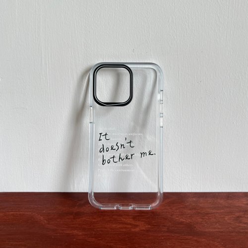 Simple is 客製化 It does not bother me Clear 手機殼