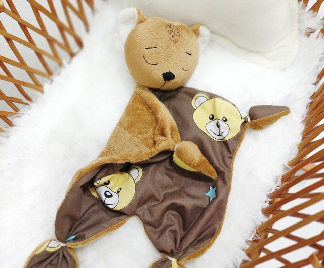 Baby best sale teddy comforter