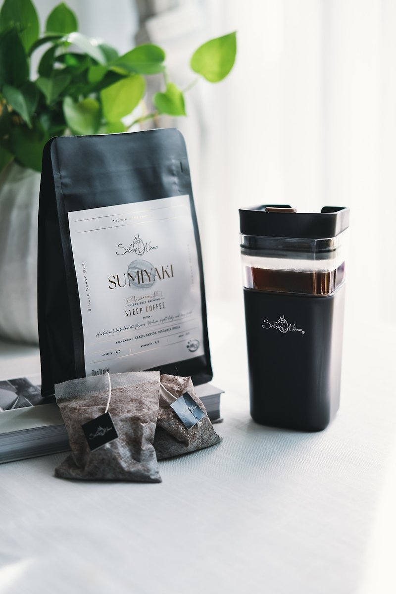 Silver Mona Sumiyaki Steep Coffee - Coffee - Paper 